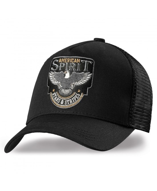 Trucker Hat - American Spirit Black