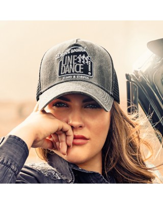 Trucker Hat - Line Dance Grey