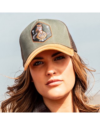 Trucker Hat - Proud Cowgirl Green