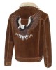 Stars & Stripes - Decker Brown Men's Western Jacket