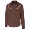 Stars & Stripes - Hogan Brown Men's Western Shirt