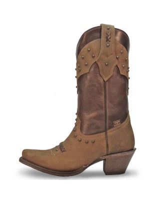 Stars & Stripes - Women's Western Boots - Crazy Ocra