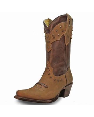 Stars & Stripes - Women's Western Boots - Crazy Ocra