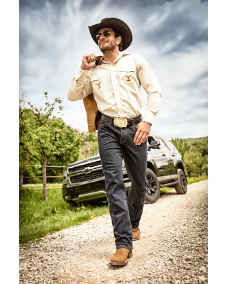 Stars & Stripes - Yellowstone So Wild So Angry Western Shirt