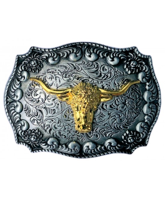 Belt Buckle - Western Steer Head