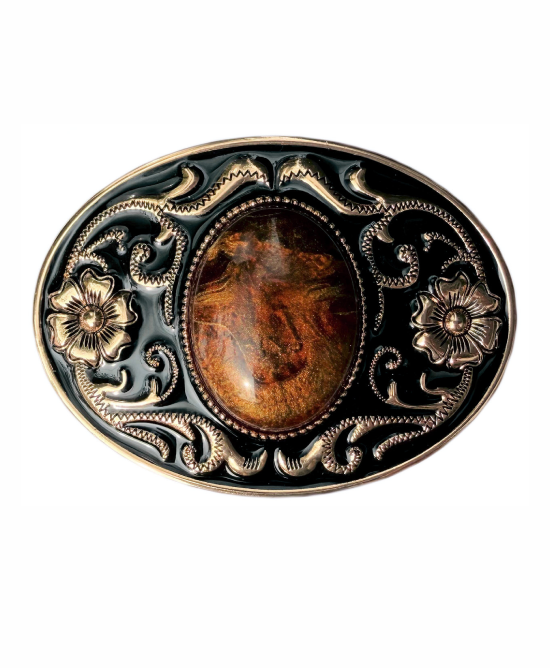 Belt Buckle - Western Tiger Eye Centre