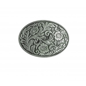 Belt Buckle - Flower Scroll Belt Buckle - Flower Scroll