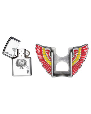 Belt Buckle - Ace Flame Lighter