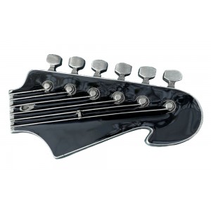 Belt Buckle - Fender Guitar Black Belt Buckle - Fender Guitar Black