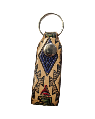 Belt Loop Keyring - Aztec