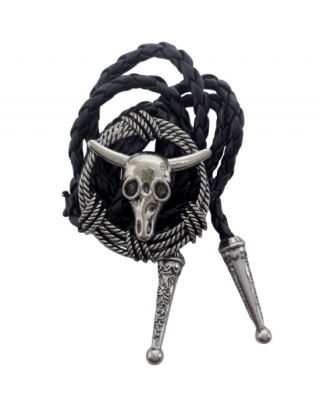 Bolo Tie - Steer Skull
