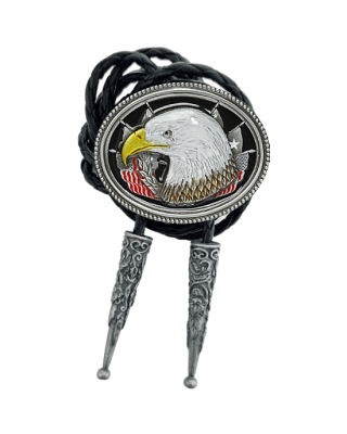 Bolo Tie - Bald Eagle Head