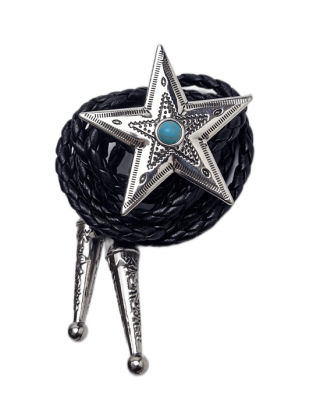 Bolo Tie - Star Turquoise