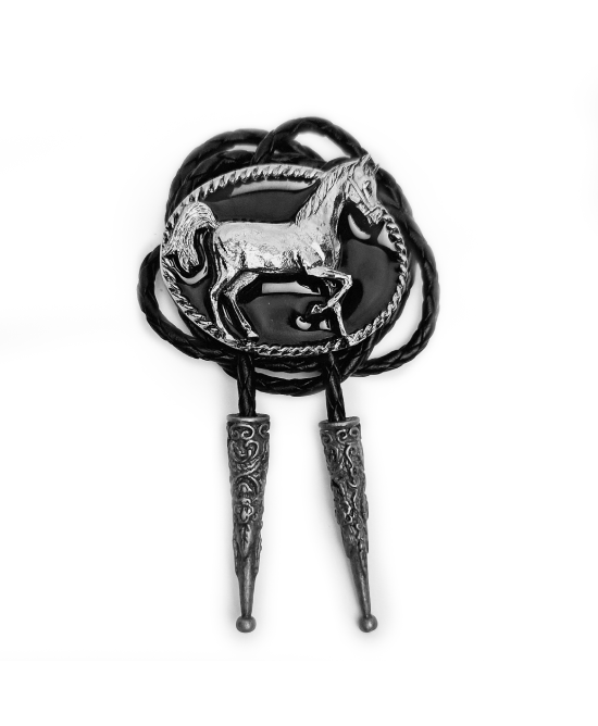 Bolo Tie - Horse Silver Bolo Tie - Horse Silver