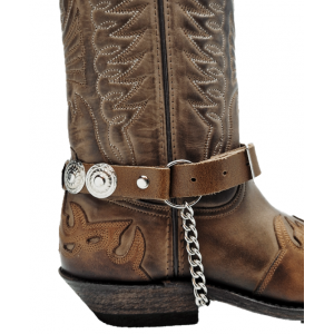 Boot Straps - Concho Tan