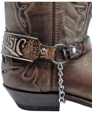 Boot Straps - Country Music Leather