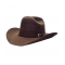 Wool Buckle Brown Hat