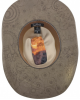 Wool Felt Buckle Hat Band Western Beige Hat 