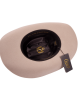Wool Felt Western Sand Hat - Cognac Hatband