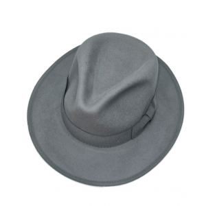 Wool Felt Hat - Light Grey