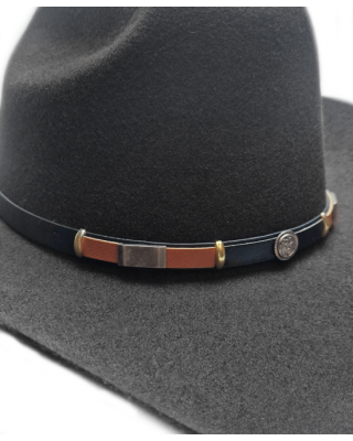 Wool Felt Western Black Hat