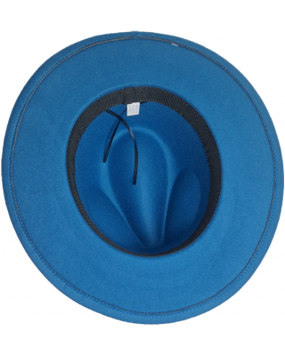 Felt Hat - Blue - One Size