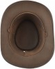 Leather Western Hat - Australian Brown