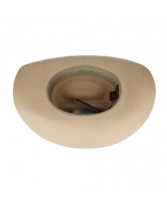 Wool Felt Western Tan Hat Wool Felt Western Tan Hat