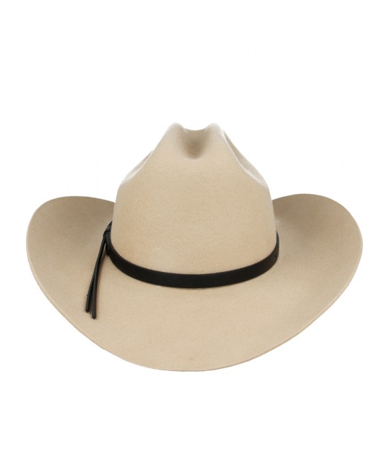 Wool Felt Western Tan Hat Wool Felt Western Tan Hat