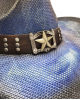 Straw Western Hat Star Blue