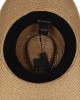 Straw Western Hat - Longhorn with Brown Hatband