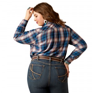 Ariat REAL Billie Jean Woodland Plaid Shirt Ariat REAL Billie Jean Woodland Plaid Shirt