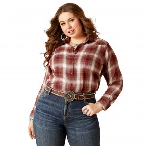Ariat REAL Billie Jean Hearth Plaid Shirt