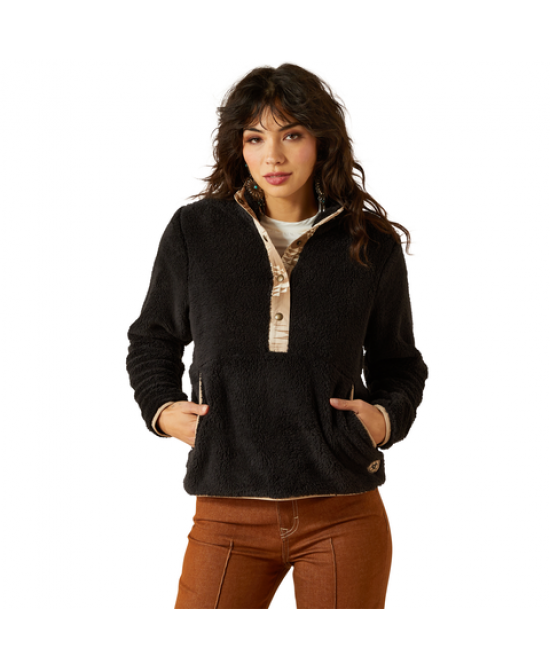Ariat - Berber Snap Front Sweatshirt Jumper Ariat - Berber Snap Front Sweatshirt Jumper