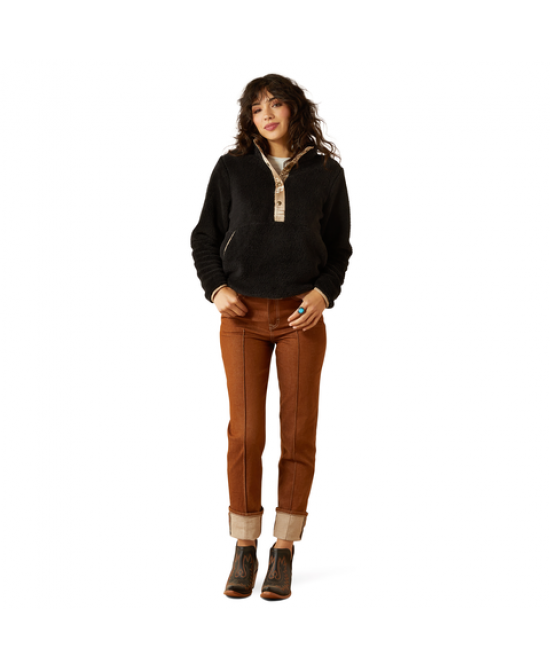 Ariat - Berber Snap Front Sweatshirt Jumper Ariat - Berber Snap Front Sweatshirt Jumper