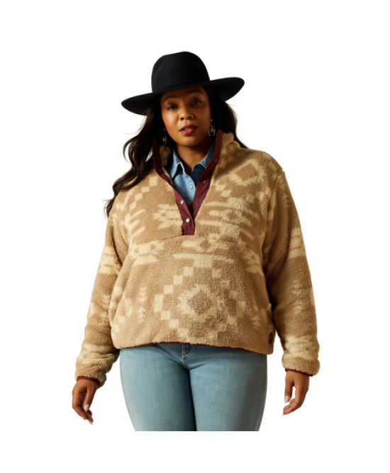 Ariat - Berber Snap Front Sweatshirt Jumper Ariat - Berber Snap Front Sweatshirt Jumper