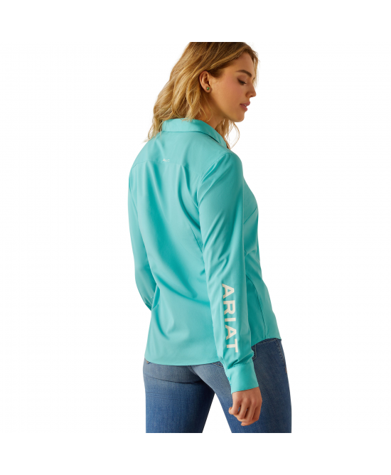 Ariat - Kirby Turquoise Pro Team Western Shirt