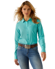 Ariat - Kirby Turquoise Pro Team Western Shirt