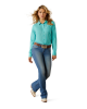 Ariat - Kirby Turquoise Pro Team Western Shirt