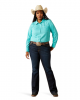 Ariat - Kirby Turquoise Pro Team Western Shirt