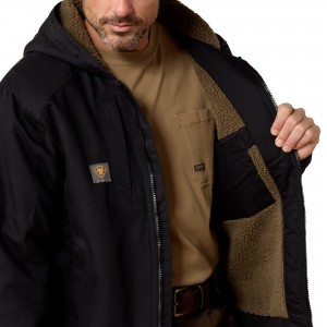 Ariat - Rebar DuraCanvas Jacket Black Ariat - Rebar DuraCanvas Jacket Black