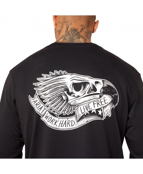 Ariat - Rebar Cotton Strong Eagle Skull Long Sleeve Shirt