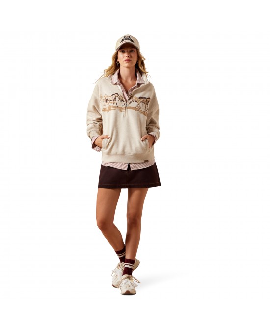 Ariat - Running Wild 1/2 Zip Sweatshirt