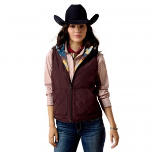 Ariat - Dilon 2.0 Reversible Insulated Gilet Aztec