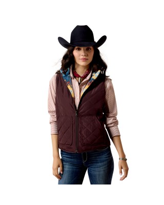 Ariat - Dilon 2.0 Reversible Insulated Gilet Aztec