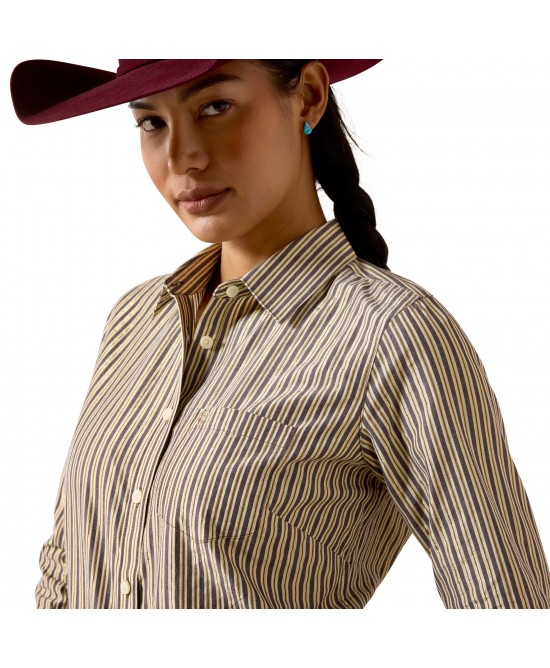 Ariat - Kirby Stretch Western Shirt Gold Plum Ariat - Kirby Stretch Western Shirt Gold Plum