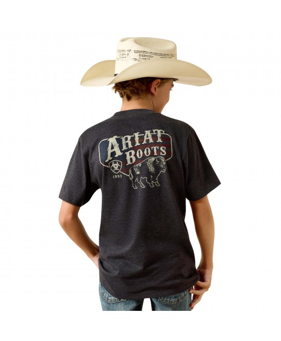 Ariat - Children's American Bison T-Shirt Ariat - Children's American Bison T-Shirt