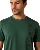 Ariat - Vertical Logo Green T-Shirt