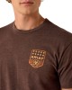 Ariat - Stripe Patriotic Badge T-Shirt Brown Ariat - Stripe Patriotic Badge T-Shirt Brown