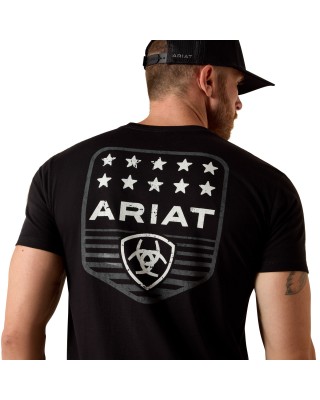 Ariat - Stripe Patriotic Badge T-Shirt